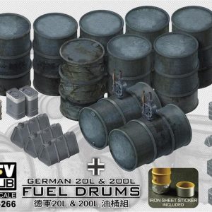 1/35 German 20L0L Fuel Yakıt Bidonu Maketi, AFV Club AF35266