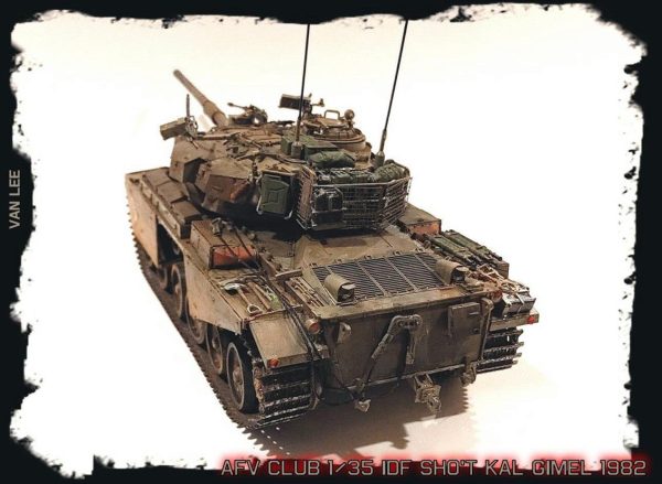 1/35 IDF SHOT Kal GIMEL 1982 Tankı Maketi, AFV Club 35267 - Görsel 4