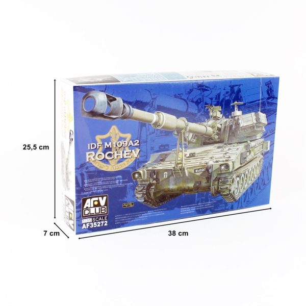 1/35 IDF M109A2 ROCHEV Tankı Maketi, AFV Club 35272 - Görsel 5
