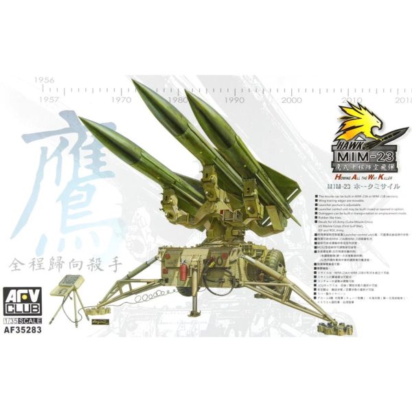 1/35 MIM-23 HAWK (Homing All the Way Killer) Uçak Savar Maketi, AFV Club 35283