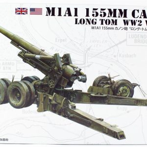 1/35 M1A1 155mm CANNON Long Tom (WW 2) Obüsü Maketi, AFV Club 35295