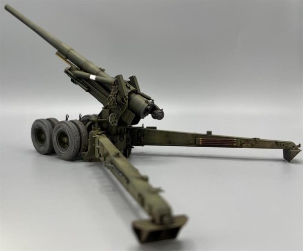 1/35 M1A1 155mm CANNON Long Tom (WW 2) Obüsü Maketi, AFV Club 35295 - Görsel 4