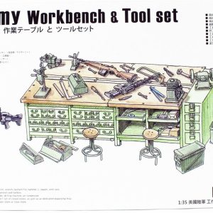 1/35 US Army Workbench & Tool Set Maketi, AFV Club AF35302