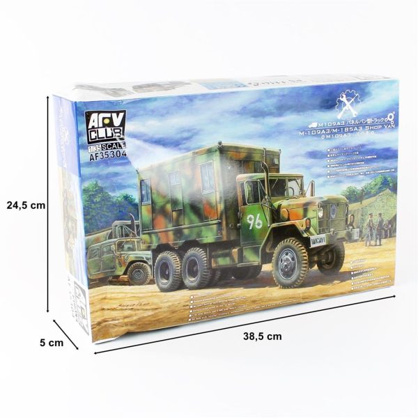 1/35 M109A3 Konteyner Kasalı Askeri Kamyon Maketi, AFV Club 35304 - Görsel 5