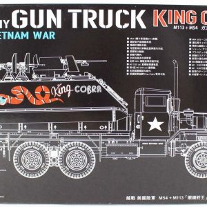 1/35 M113+M54A2 GUN TRUCK Zırhlı Silahlı Kamyon Maketi, AFV Club 35323