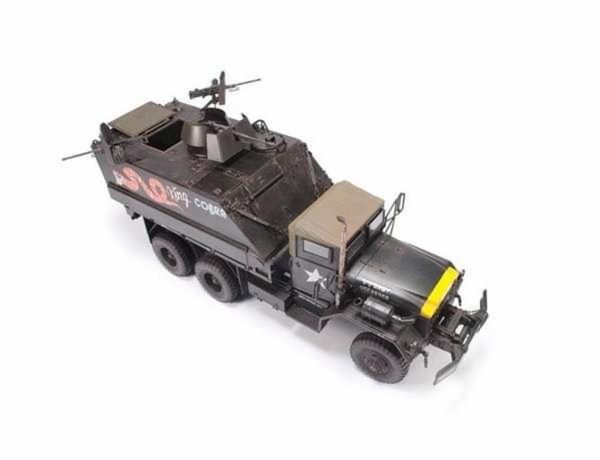 1/35 M113+M54A2 GUN TRUCK Zırhlı Silahlı Kamyon Maketi, AFV Club 35323 - Görsel 3