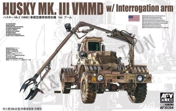 1/35 HUSKY MK. III VMMD Mayın Temizleme Aracı Maketi, AFV Club 35354