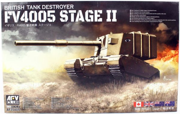 1/35 FV4005 Stage2 British Tank Vurucu Maketi, AFV Club 35405