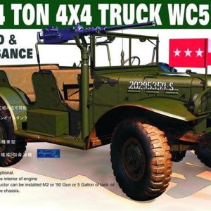 1/35 WC57 Command Car Askeri Arazi Aracı Maketi, AFV Club 35S16