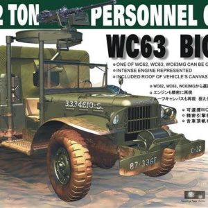 1/35 WC63 1-1/2T 6X6 Personel Carrier Askeri Arazi Aracı Maketi, AFV Club 35S18