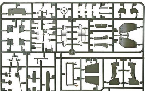 1/35 WC63 1-1/2T 6X6 Personel Carrier Askeri Arazi Aracı Maketi, AFV Club 35S18 - Görsel 4