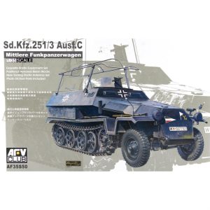 1/35 Sd.Kfz. 251/3 Ausf. C Tank Maketi, AFV Club 35S50