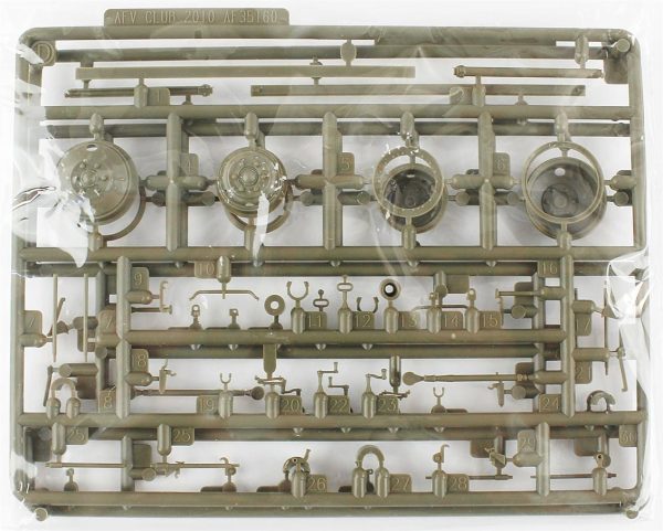 1/35 3in Gun M5 On Carriage M1 Top Maketi, AFV Club 35S64 - Görsel 2