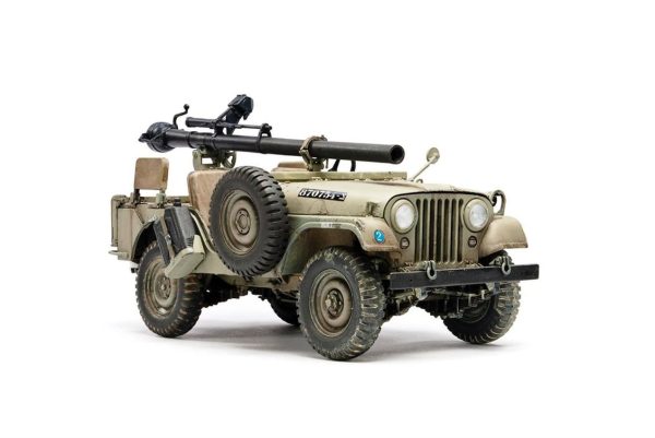1/35 IDF M38A1/CJ5 (2 models set) Tank Savarlı Jeep Maketi, AFV Club 35S99 - Görsel 4