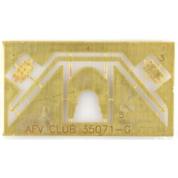 1/35 PAK40 İçin Namlu Kalkanı Photo Etched Detay Seti, AFV Club AG35012 - Görsel 4