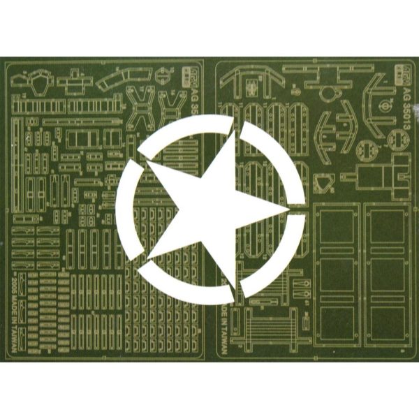 1/35 M36 JACKSON Tankı Photo Etched Detay Seti, AFV Club AG35013 - Görsel 3