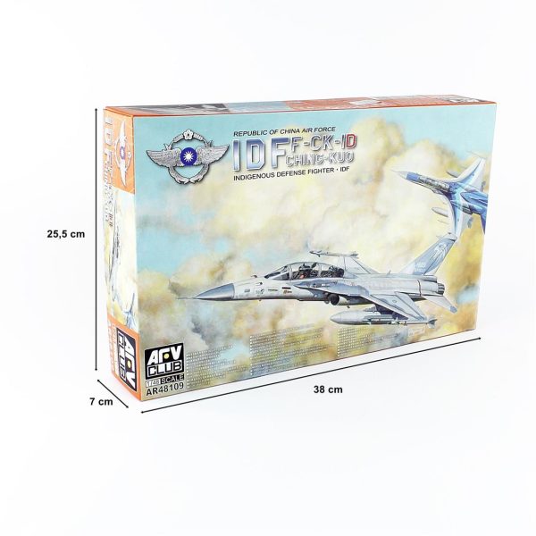 1/48 IDF F-CK-1D (Double Seat) Savaş Uçağı Maketi, AFV Club AR48109 - Görsel 5