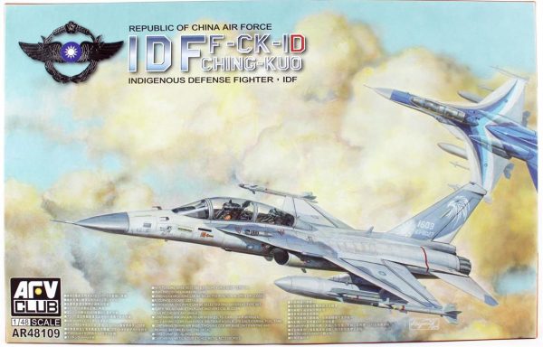 1/48 IDF F-CK-1D (Double Seat) Savaş Uçağı Maketi, AFV Club AR48109