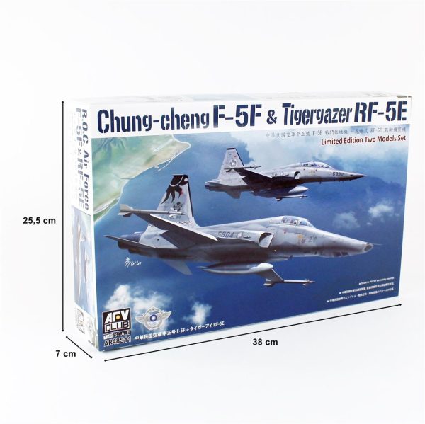1/48 Chung-Cheng F-5F & Tigergazer RF-5E Savaş Uçakları Seti Maketi, AFV Club AR48S11 - Görsel 5