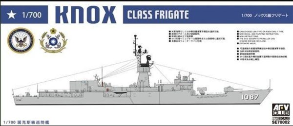 1/700 Knox Class Frigates Savaş Gemisi Maketi, AFV Club SE70002