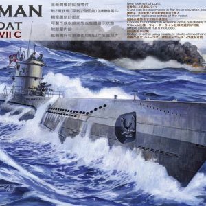 1/350 German U-Boat Type VII/C Denizaltı Maketi, AFV Club SE73503