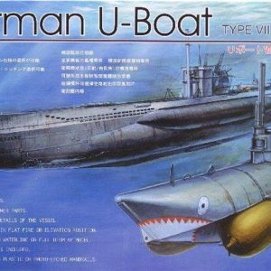 1/350 German U-Boat Type 7/C41 Denizaltı Maketi, AFV Club SE73504