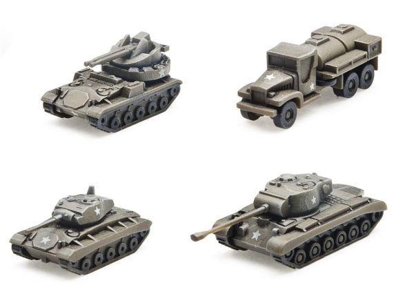 1/350 USA Korea WAR & WW2 Çıkartma Gemisi Araç Seti Maketi, AFV Club SE73517 - Görsel 3
