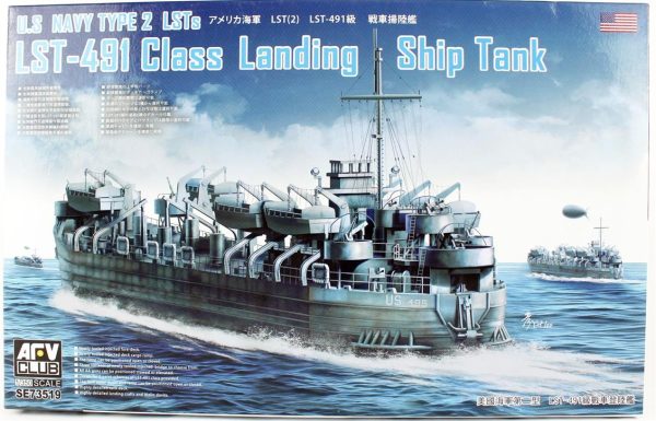 1/350 LST-491 Class Çıkartma Gemisi Maketi, AFV Club SE73519
