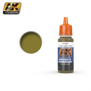 17 ml. Dunkelgelb Base Maket Boyası, AK Interactive 006