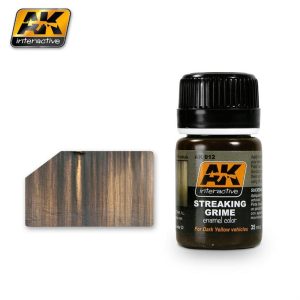 35 ml. Kirli Çizgi Efekti Enamel Maket Boyası, AK Interactive 012
