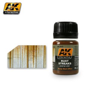 35 ml. Pas Çizgileri Efekti Enamel Maket Boyası, AK Interactive 013