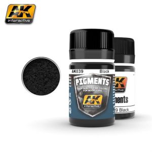 35 ml. Black Pigment, AK Interactive 039