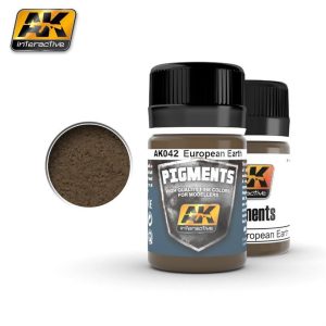35 ml. Europe Earth Pigment, AK Interactive 042