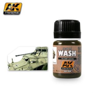 35 ml. Afrika Korps Eskitme Efekti Wash Serisi Enamel Maket Boyası, AK Interactive 066