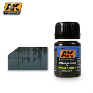 35 ml. Panzer Grey Çizgi Kiri Efekti Enamel Maket Boyası, AK Interactive 069