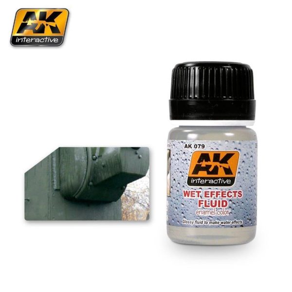 35 ml. Islaklık Efekti Enamel Maket Boyası, AK Interactive 079