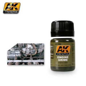 35 ml. Motor Kiri Efekti Enamel Maket Boyası, AK Interactive 082