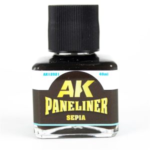 40 ml. Sepia Paneliner Boya, AK Interactive 12021