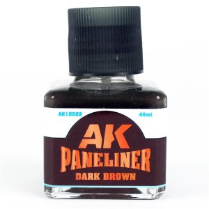 40 ml. Koyu Kahve Paneliner Boya, AK Interactive 12022