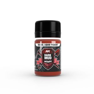 35 ml. Koyu Çamur Sıvı Pigment, AK Interactive 14013