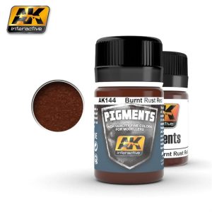 35 ml.Burnt Rust Red Pigment, AK Interactive 144