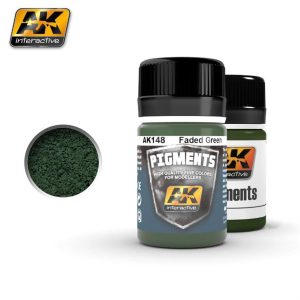 35 ml.Faded Green Pigment, AK Interactive 148