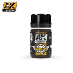35 ml. Motor ve Pervane Eskitme Efekti Wash Serisi Maket Boyası, AK Interactive 2033
