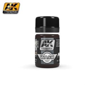 35 ml. Egzost Efekti Wash Serisi Maket Boyası, AK Interactive 2040