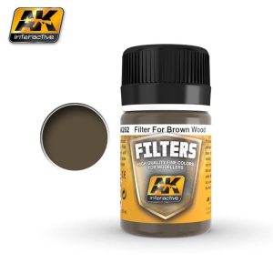 35 ml. Ahşap İçin Koyu Filters Serisi Enamel Maket Boyası, AK Interactive 262
