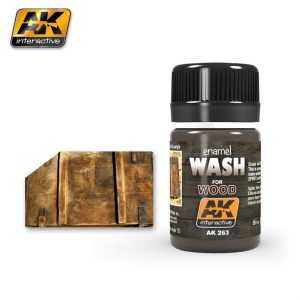 35 ml. Ahşap Eskitme Efekti Wash Serisi Enamel Maket Boyası, AK Interactive 263