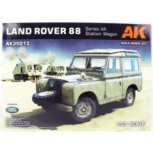 1/35 Land Rover 88 Series IIA (Steyşın Vagon) Askeri Araç Maketi, AK InterActive 35013