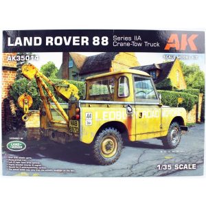 1/35 Land Rover 88 Series IIA (Vinçli Çekici) Askeri Araç Maketi, AK InterActive 35014