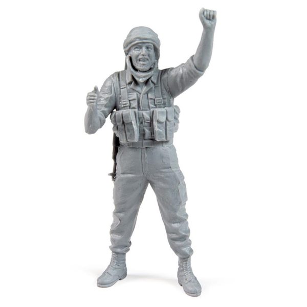1/35 4 Adet Teknik Mürettebat Figür KitiAK35017 - Görsel 2