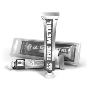 20 ml. Dark Aliminium True Metal Serisi Maket Boyası, AK Interactive 456